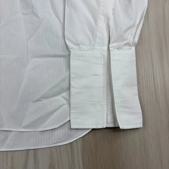Turnbull & Asser Mens White Cotton London Preppy Button Up Dress Shirt 16.5/42 - Picture 5 of 11